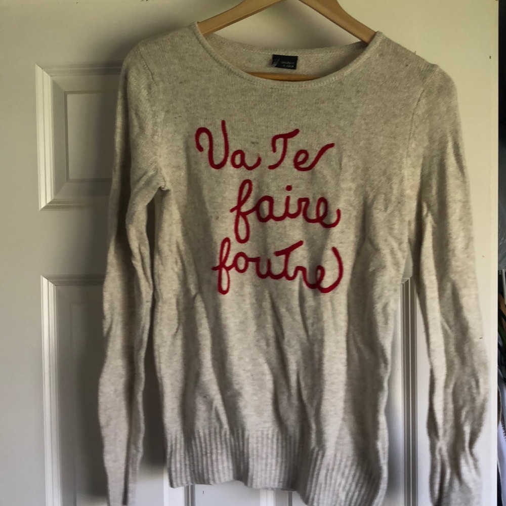 Sparkle and Fade sweater
